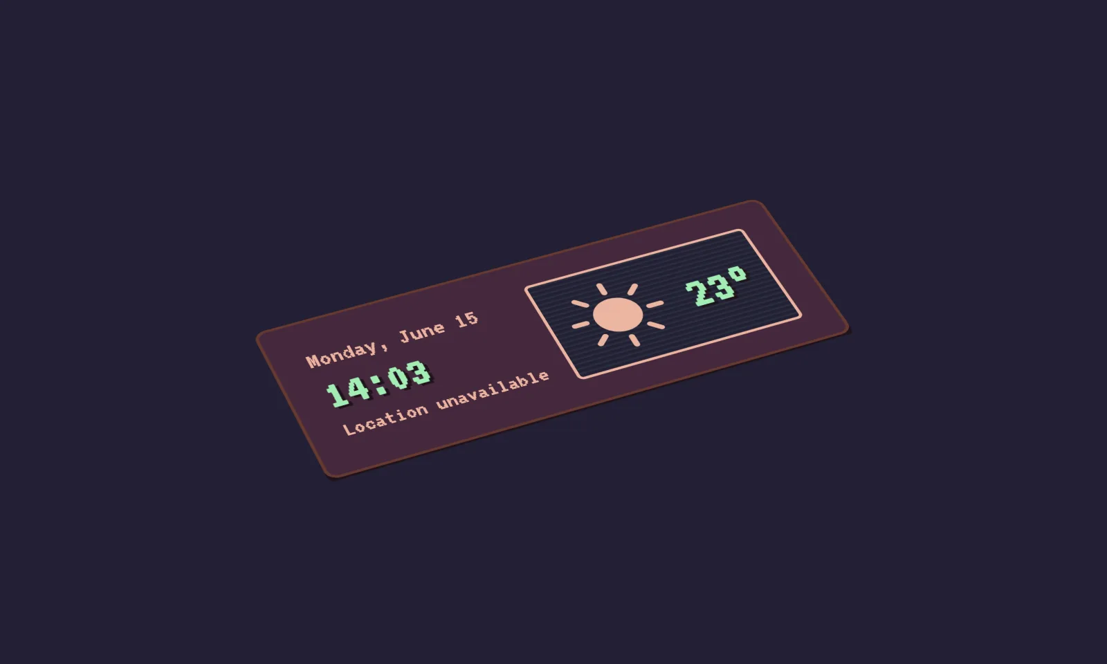 Notion Weather Widget: Live Local Forecast (No API Key)